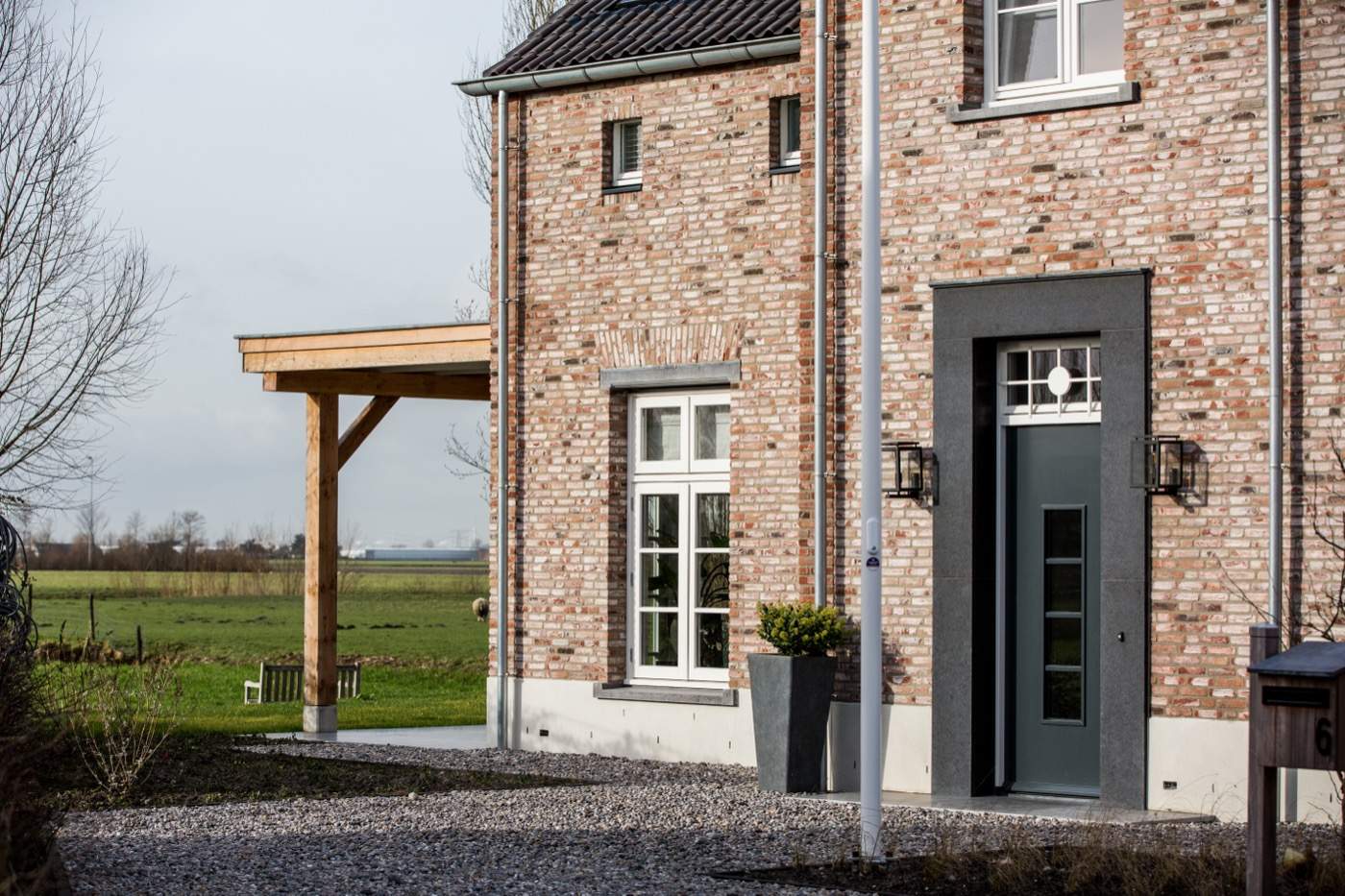 Traditioneel metselwerk bij een woning in Waddinxveen  SBS Metselwerken