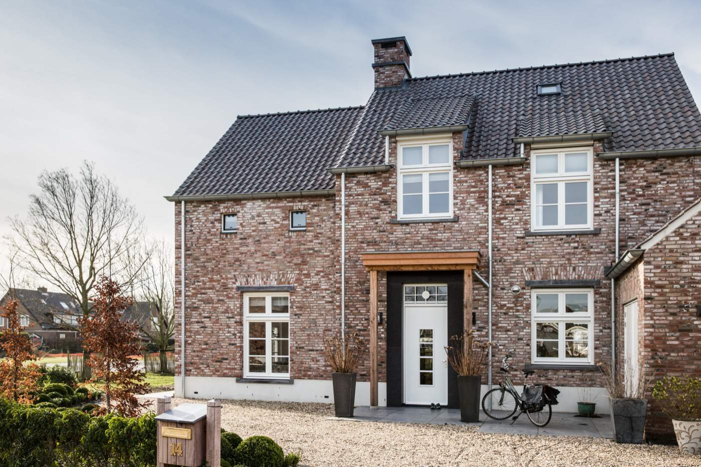 Traditioneel metselwerk bij een woning in Waddinxveen  SBS Metselwerken